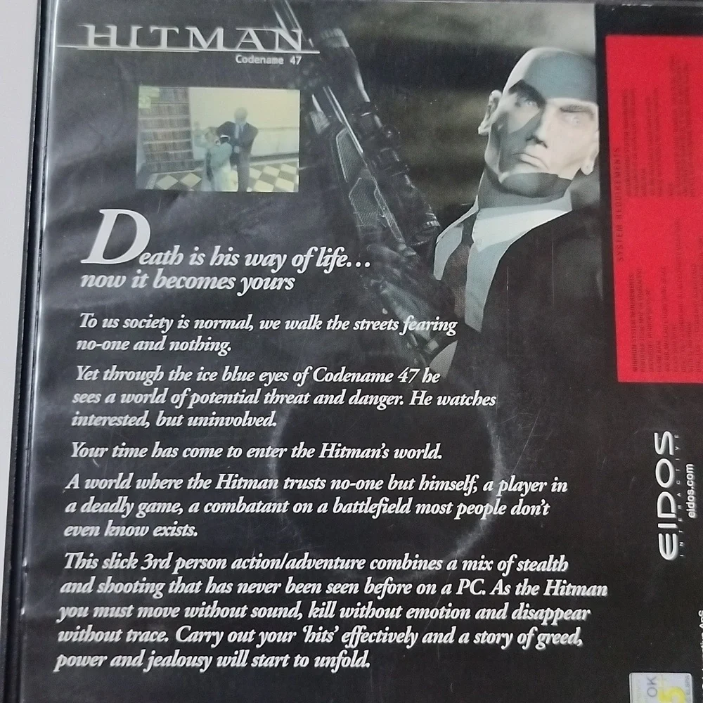 Hitman, Code 47, PC CD ROM - Picture 3 of 4